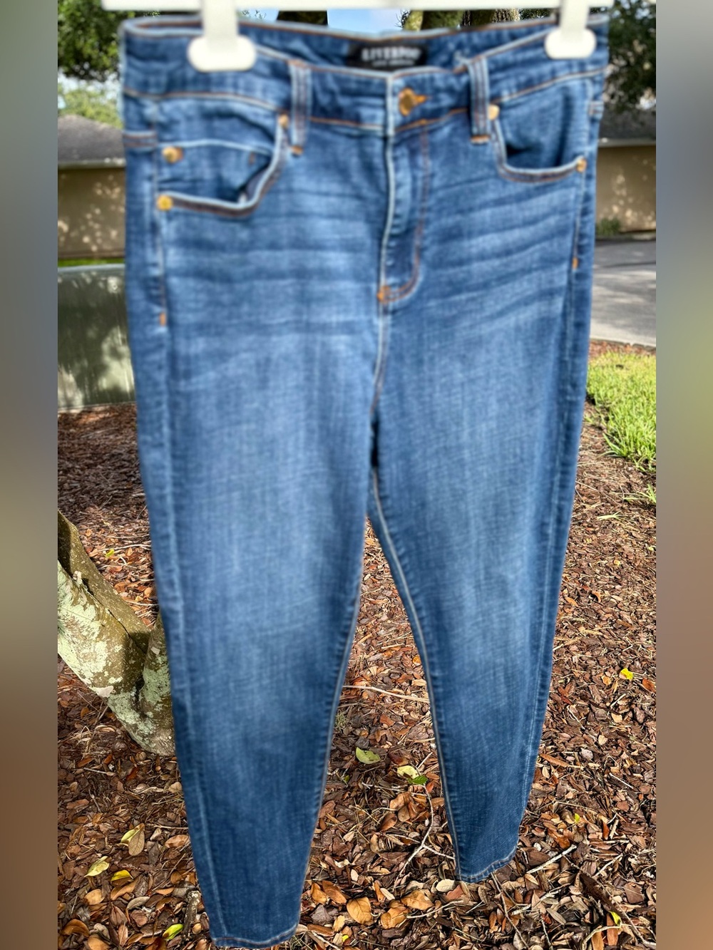 Liverpool Los Angeles High-Rise Skinny Ankle Jeans Classic Medium Women’s 10